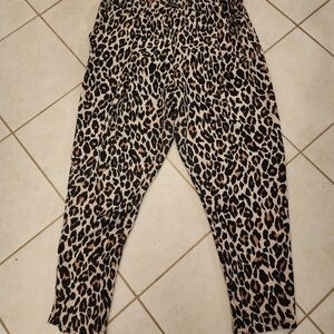 Boohoo Leopard Print Pants